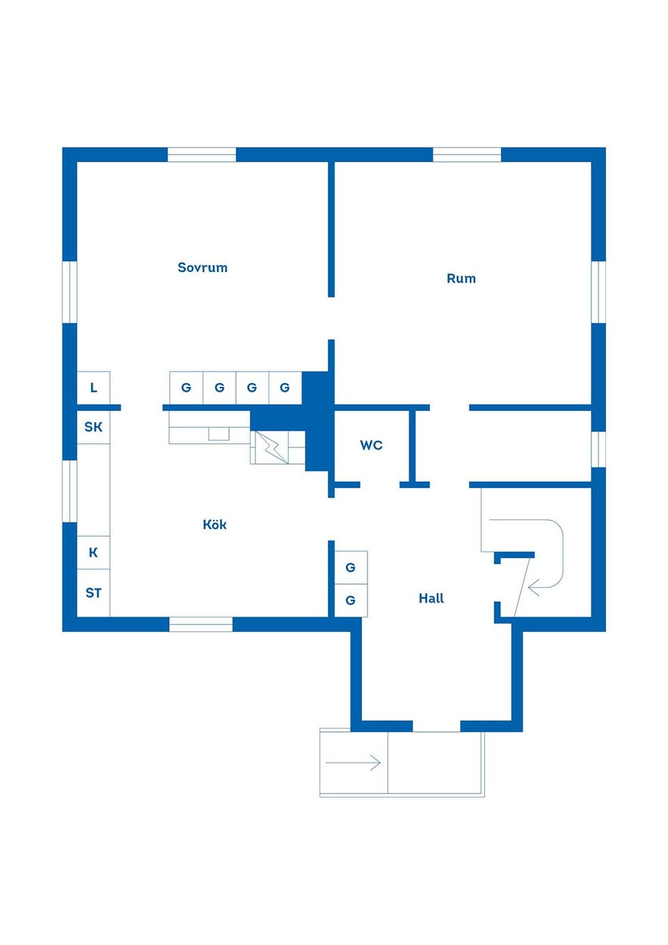 Villa, Brunnsgatan 17, Vallbacken, Gävle