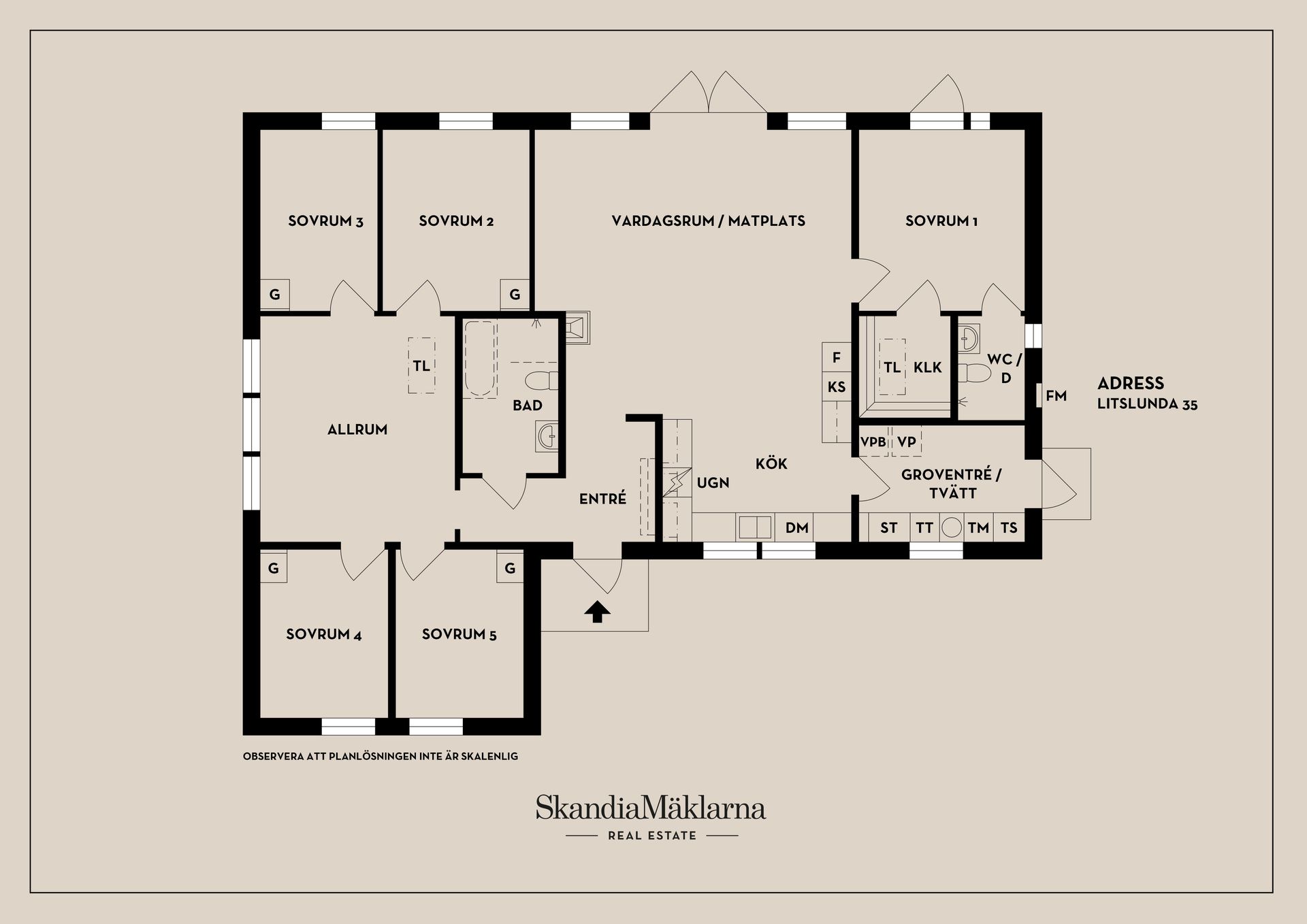 Villa, Litslunda 35, Litslunda, Västerås