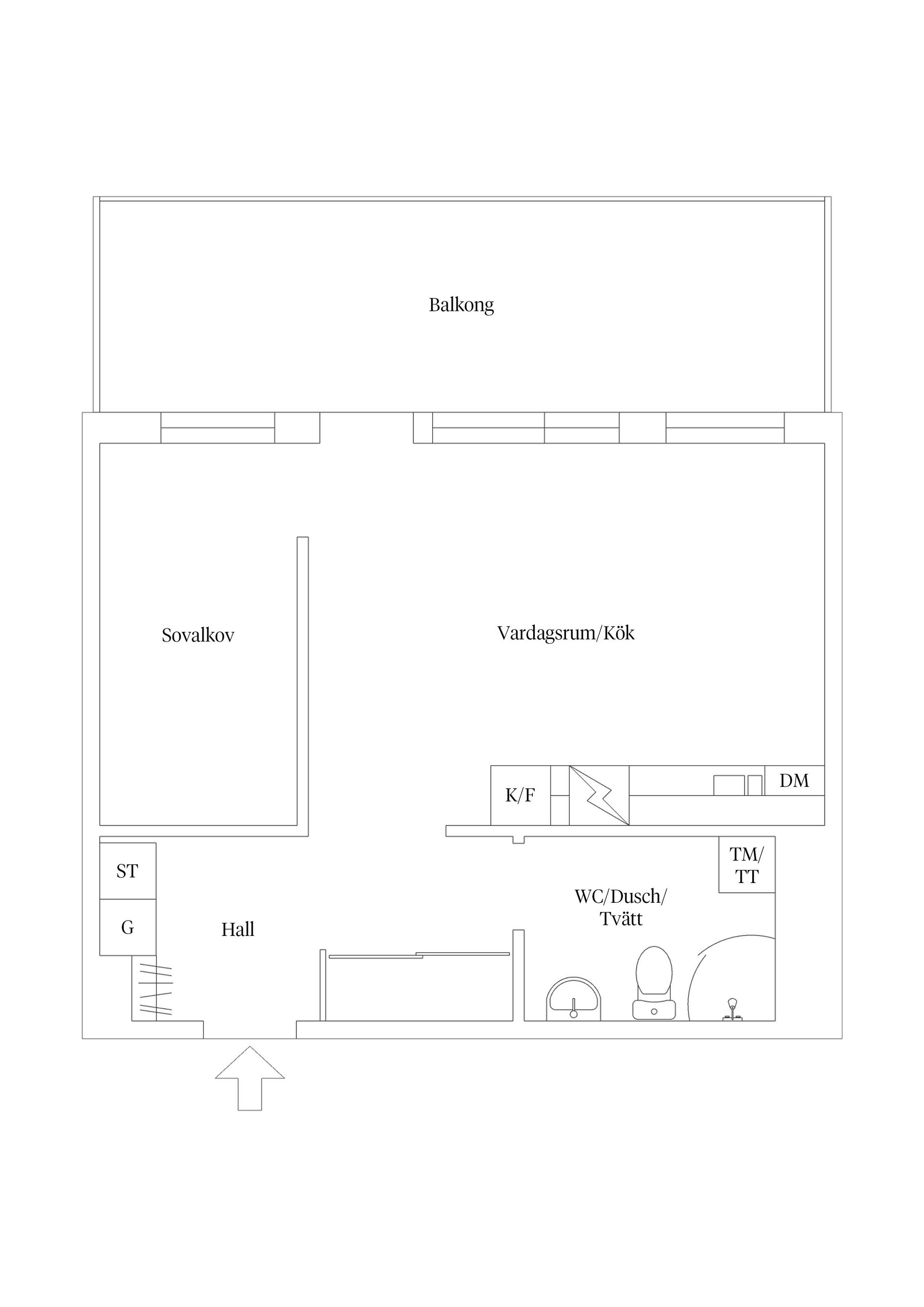 Bostadsrätt, Portalgatan 99, Kapellgärdet, Uppsala