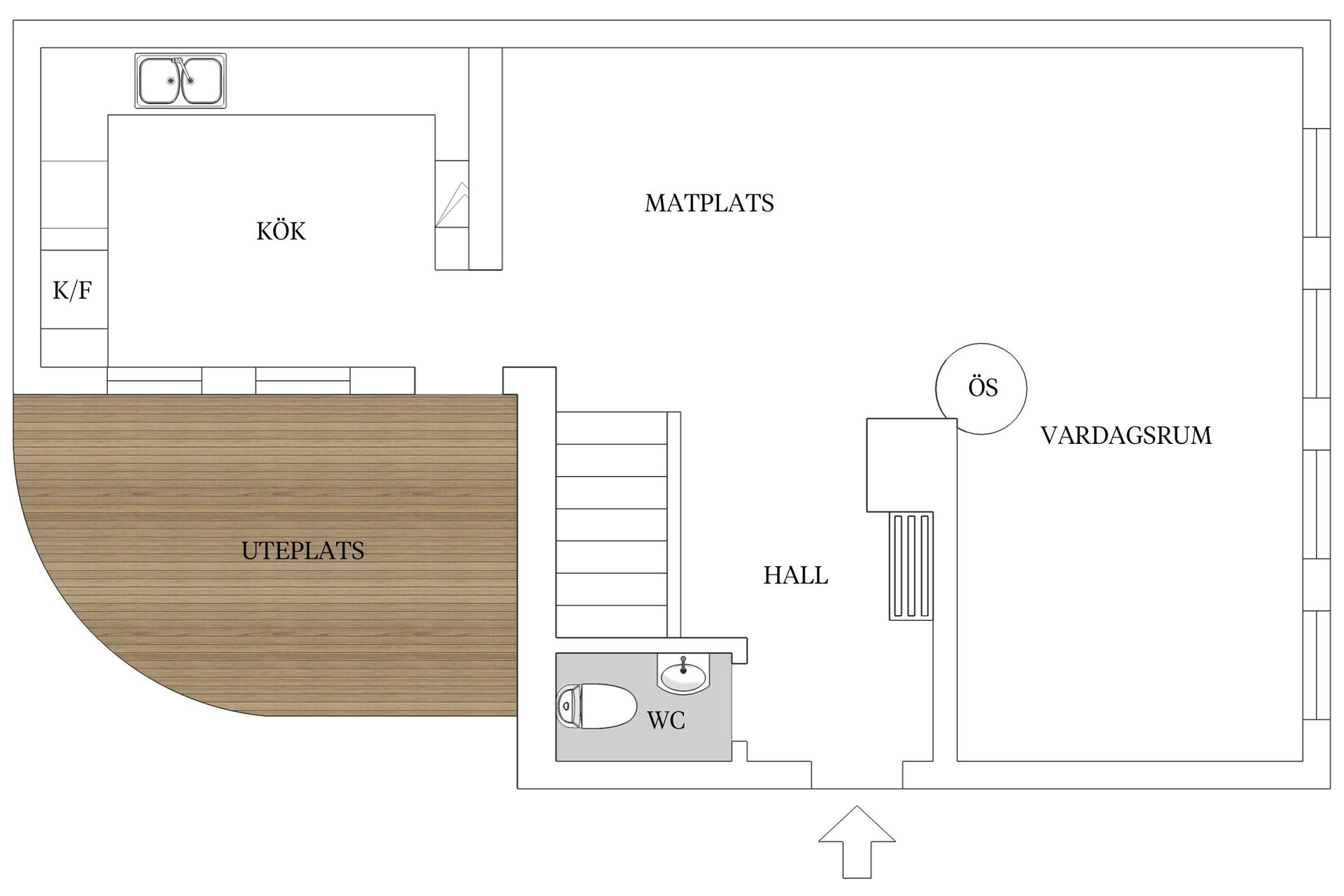 Bostadsrätt, Radhus, Hospitalsgatan 10, Lund - Centrum, Lund