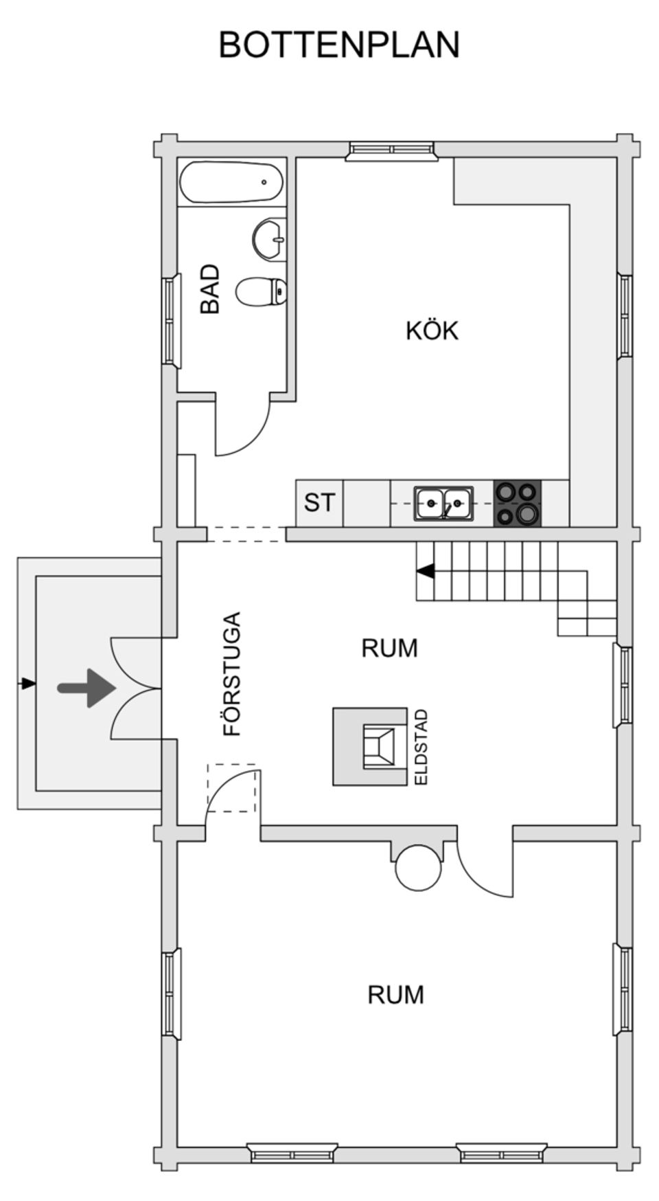 Villa, Övre vägen 20, Pålänge - Kalix, Kalix
