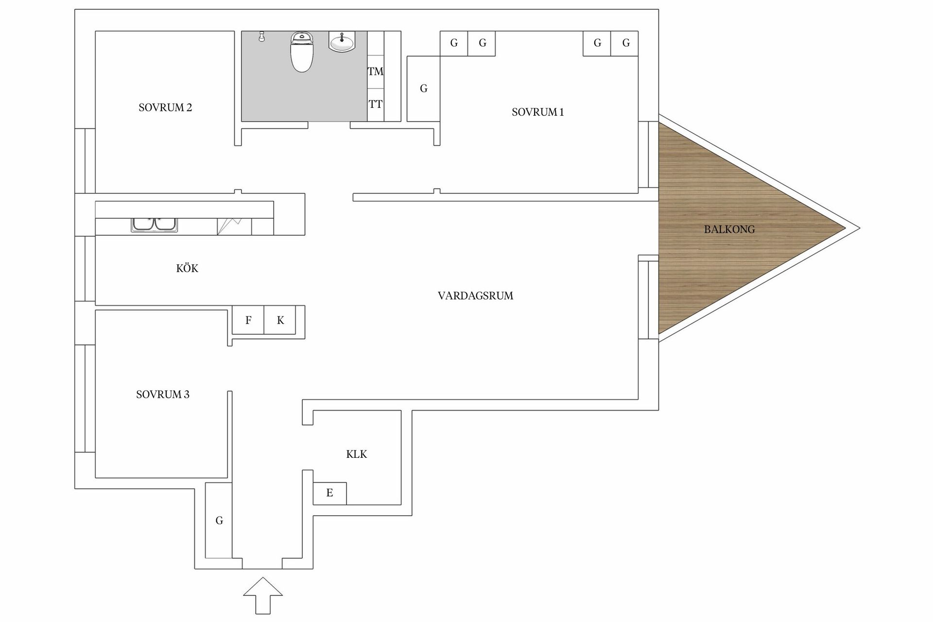 Bostadsrätt, Pelle Svanslös gata 2, Bromma - Annedal, Stockholm