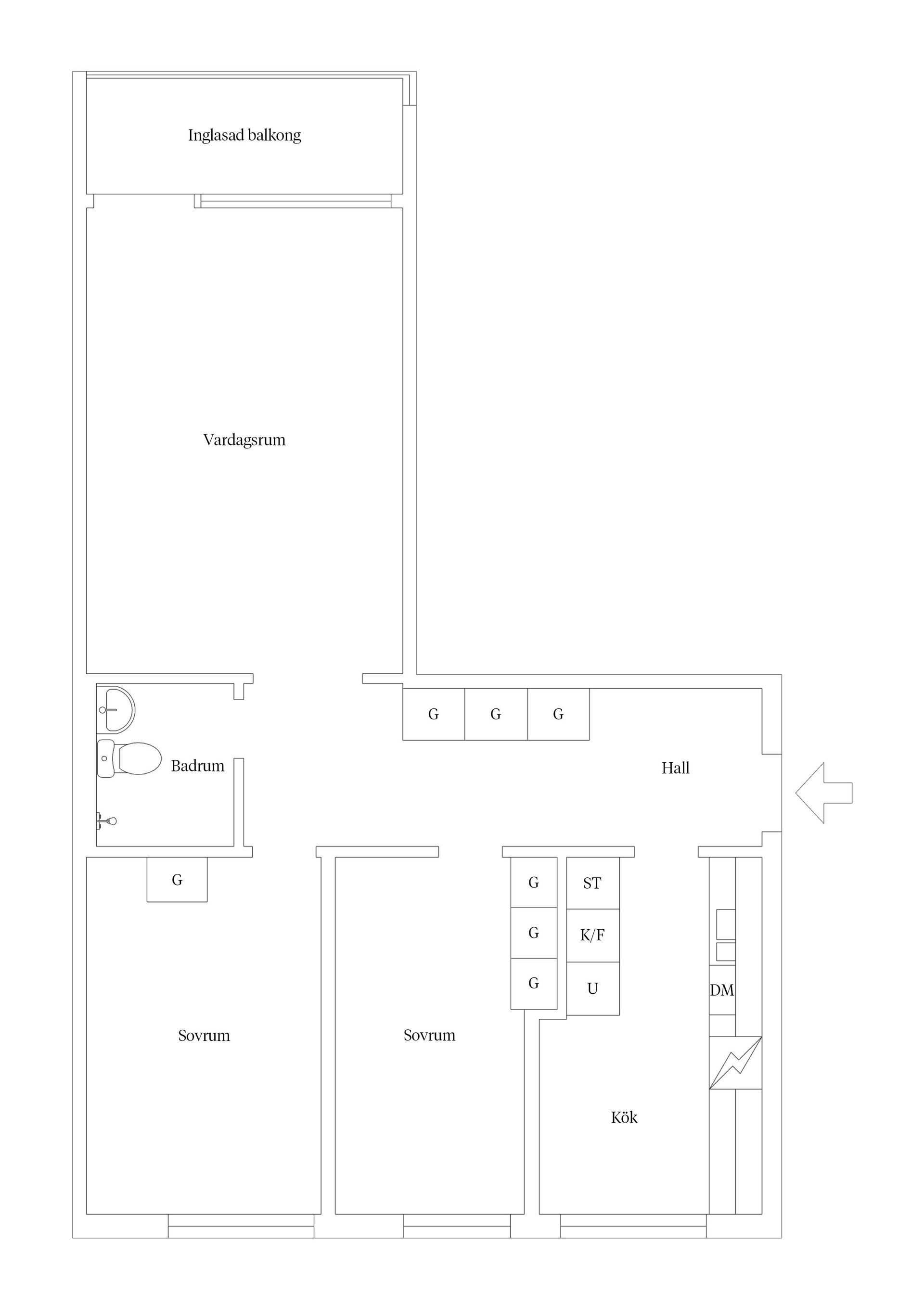 Bostadsrätt, Rimsmedsvägen 9B, Berga, Kalmar
