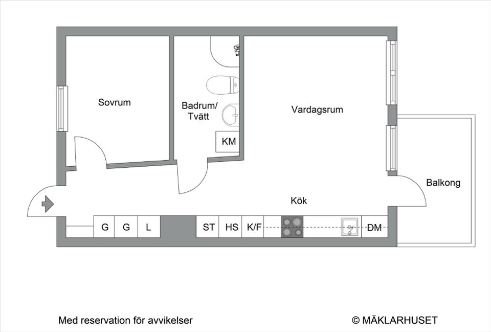 Bostadsrätt, Gamla Enköpingsvägen 174, Sundbyberg