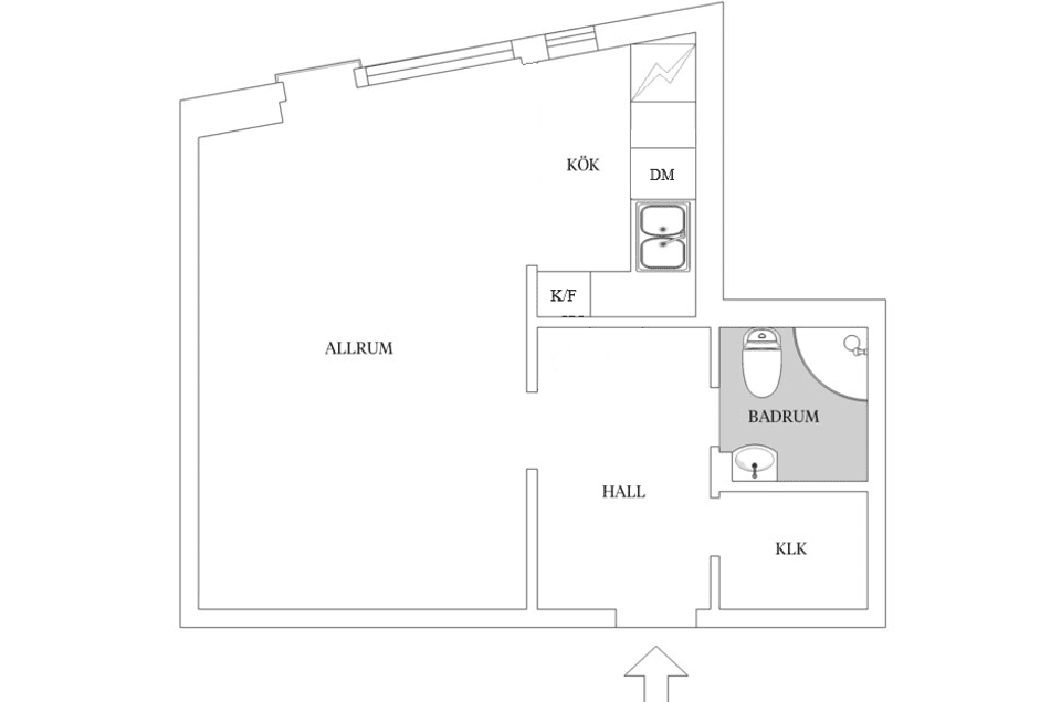 Bostadsrätt, Blåsutgatan 2, Majorna - Gråberget, Göteborg