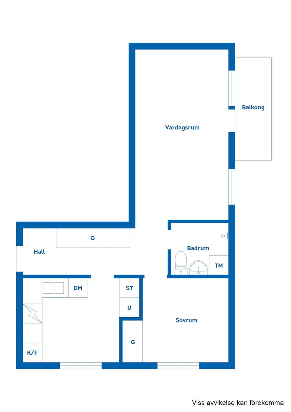 Bostadsrätt, Munkvägen 2D, Centralt, Sölvesborg