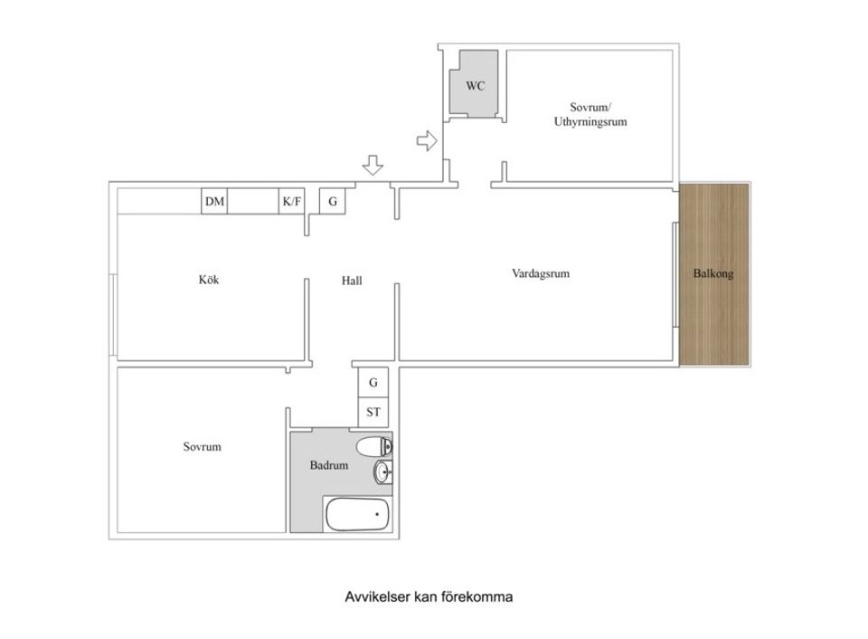 Bostadsrätt, Vidargatan 45, Märsta / Valsta, Sigtuna