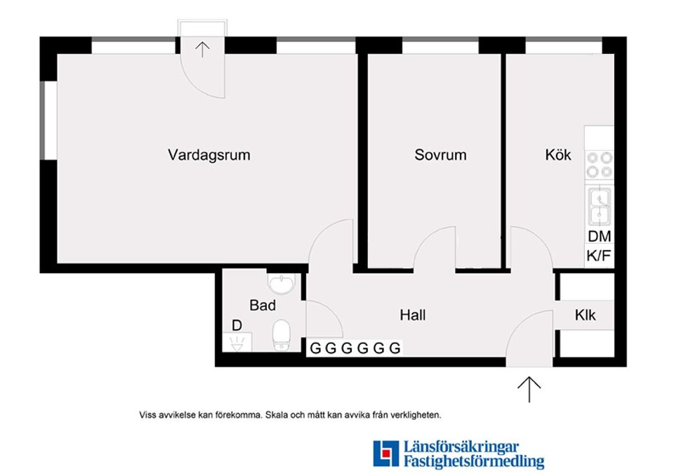 Bostadsrätt, Örsholmsgången 8C, Fågelbacken, Malmö