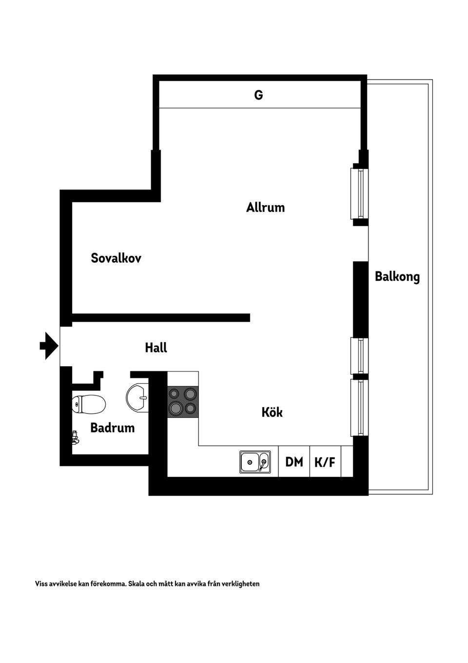 Bostadsrätt, Polhemsgatan 38, 5 tr, Kungsholmen - Kronobergsparken, Stockholm