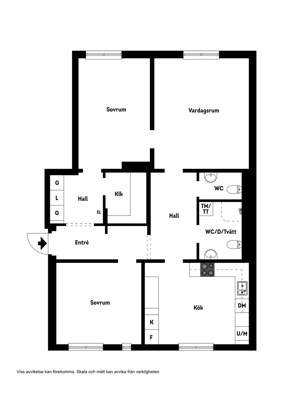 Bostadsrätt, Norra esplanaden 28A, Centrum, Växjö