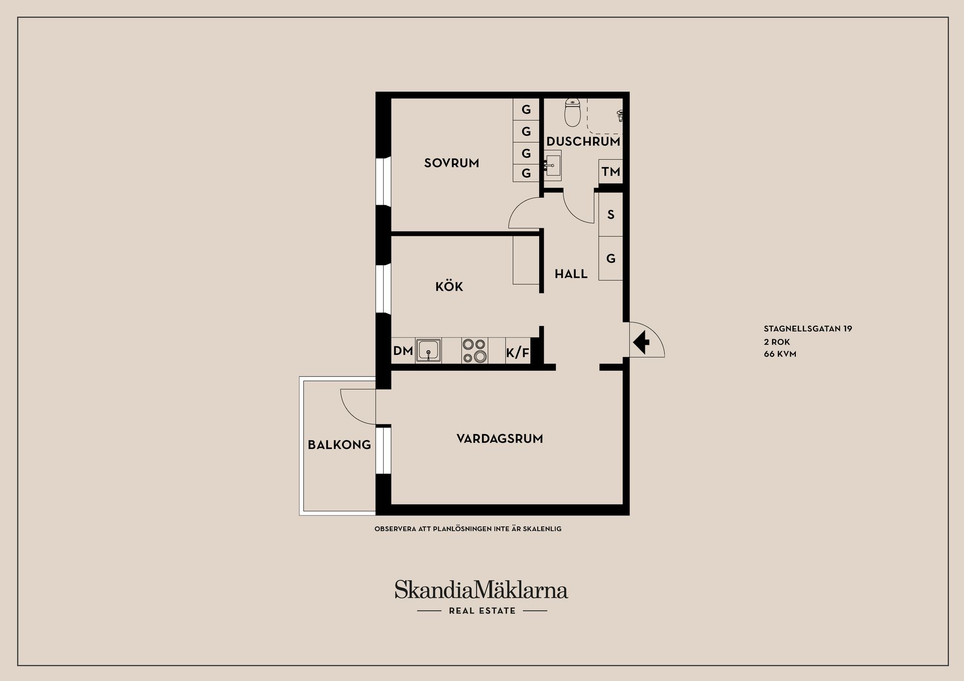 Bostadsrätt, Stagnellsgatan 19, Karlstad