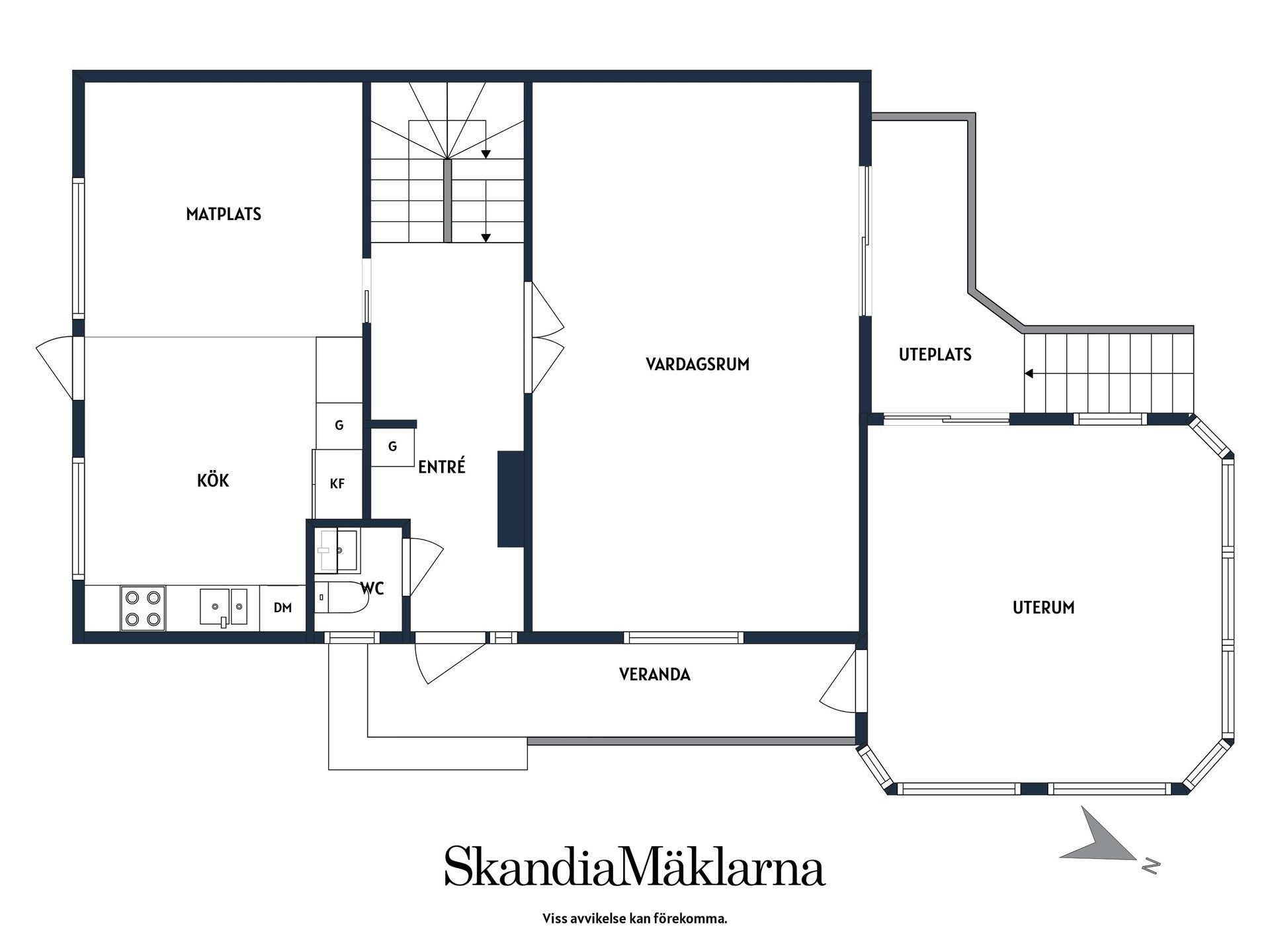 Radhus, Järpstigen 12, Storgärdet, Strängnäs