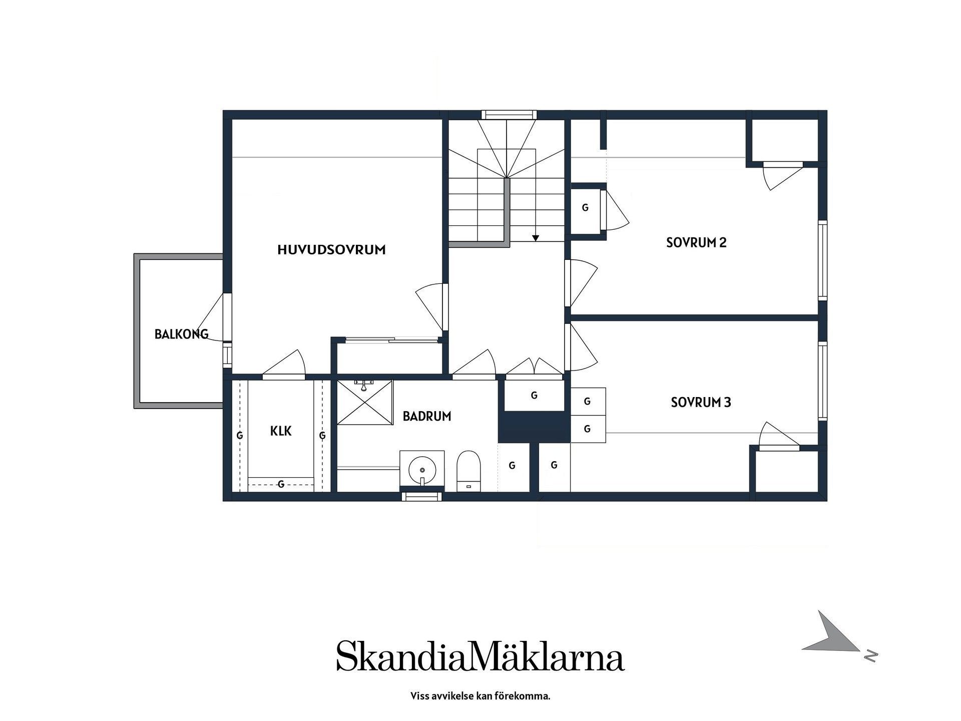 Radhus, Järpstigen 12, Storgärdet, Strängnäs