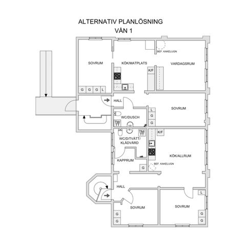 Villa, Västra gatan 52A, Centrum, Kungälv