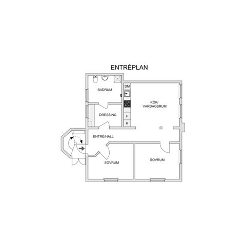 Villa, Västra gatan 52A, Centrum, Kungälv