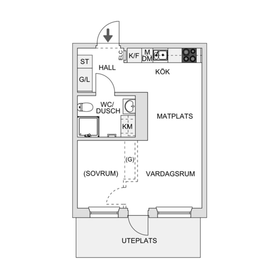 Bostadsrätt, Selma lagerlöfs gata 11, Centrum, Kungälv
