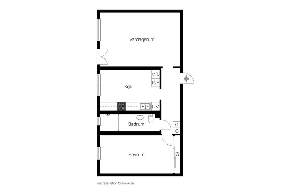 Bostadsrätt, Storgatan 44 C, Centrum, Falkenberg