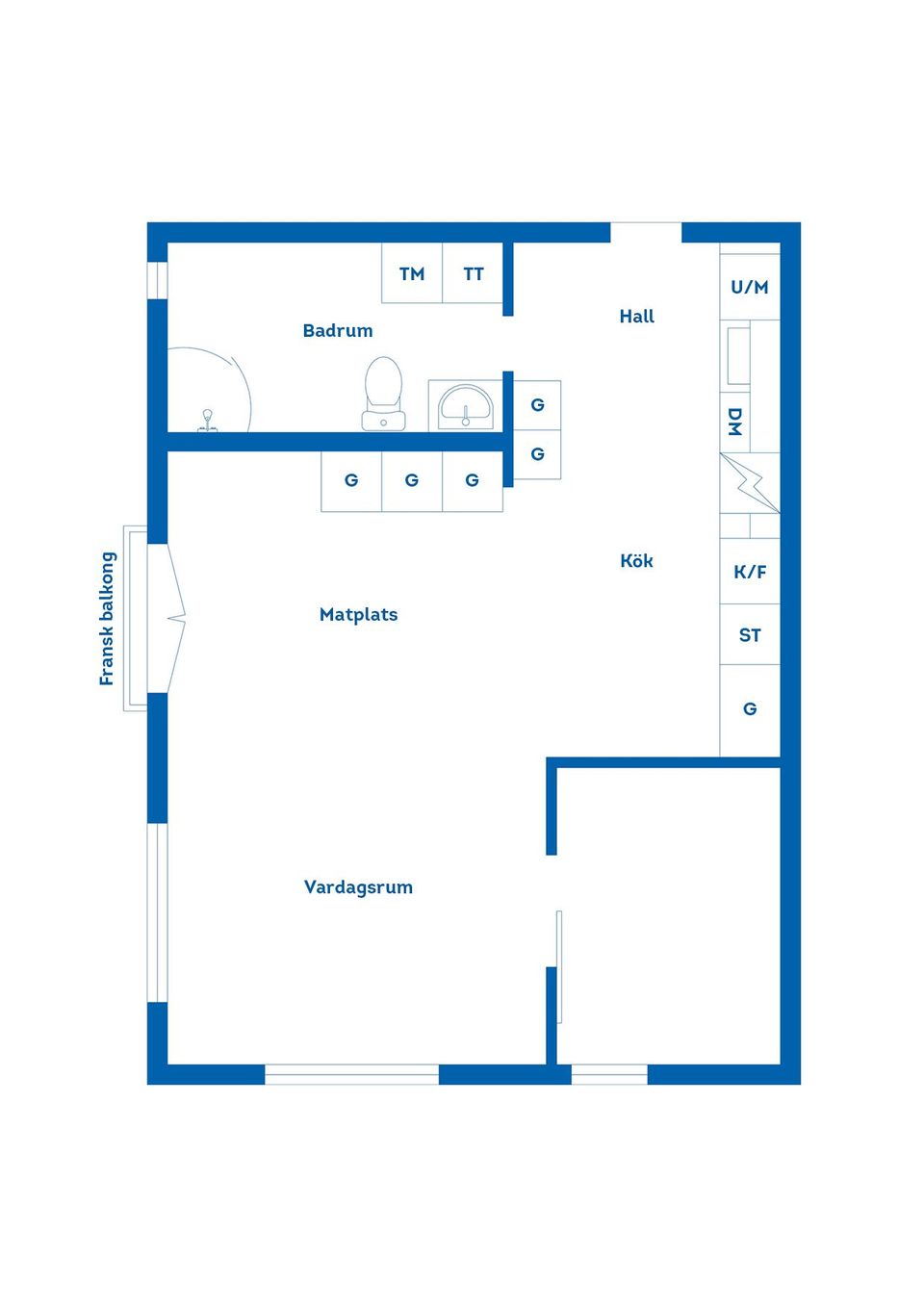 Bostadsrätt, Redargatan 1, Alderholmen, Gävle