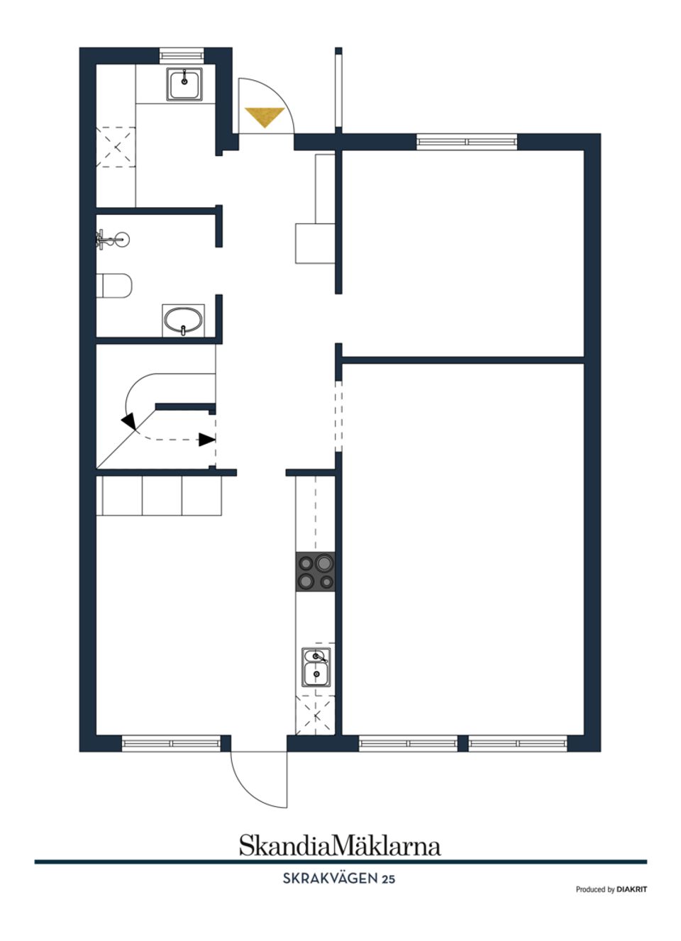 Bostadsrätt, Skrakvägen 25, Karlstad