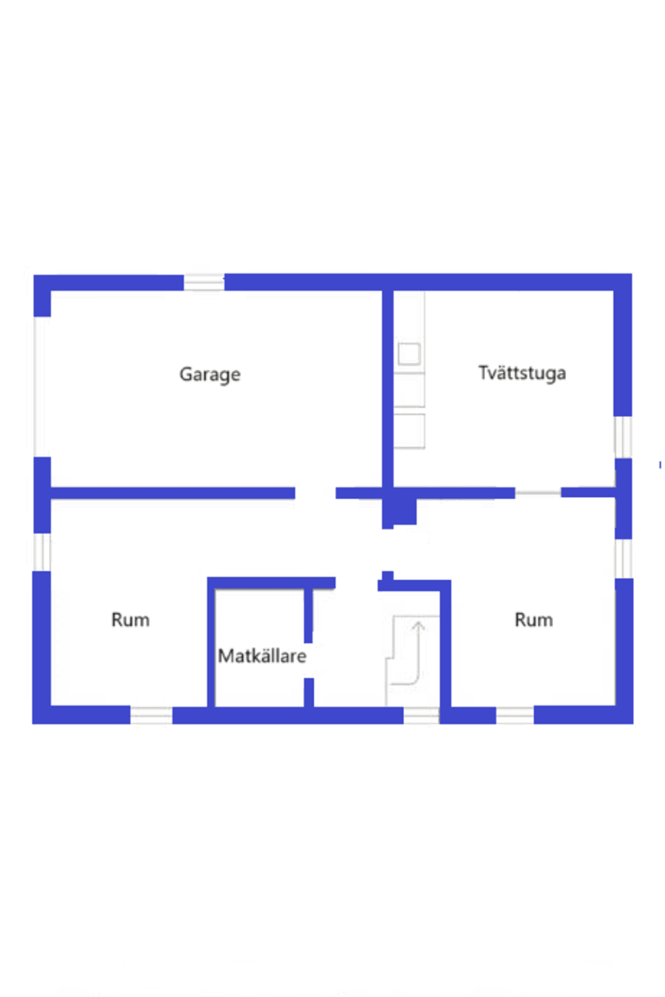 Villa, Råvägen 3, Hamrångefjärden, Gävle