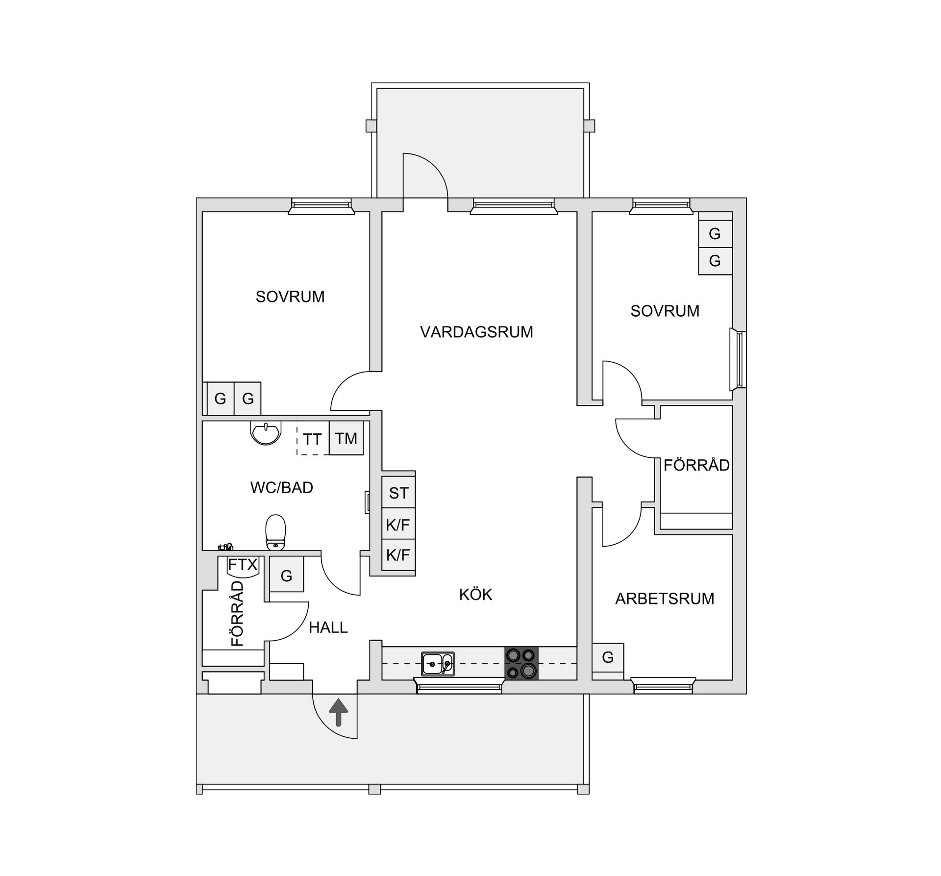 Bostadsrätt, Fidravägen 25, Fisksätra, Nacka