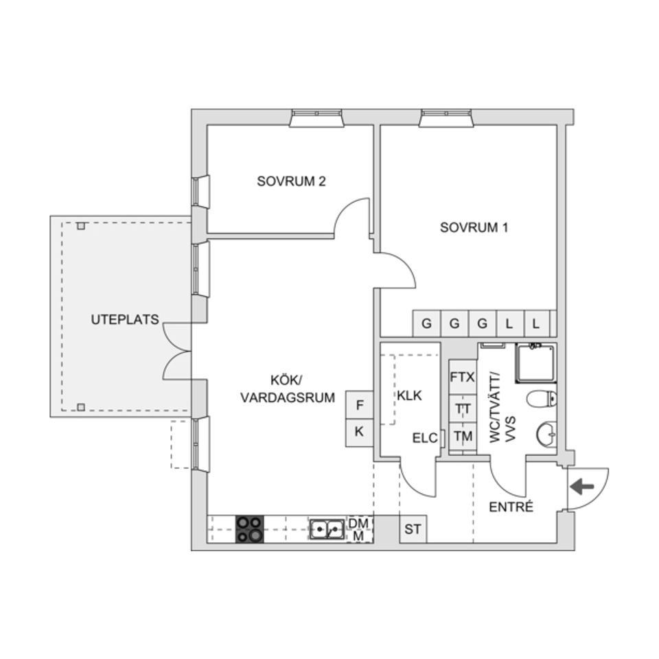 Bostadsrätt, Odlingsgatan 3, Kungälv