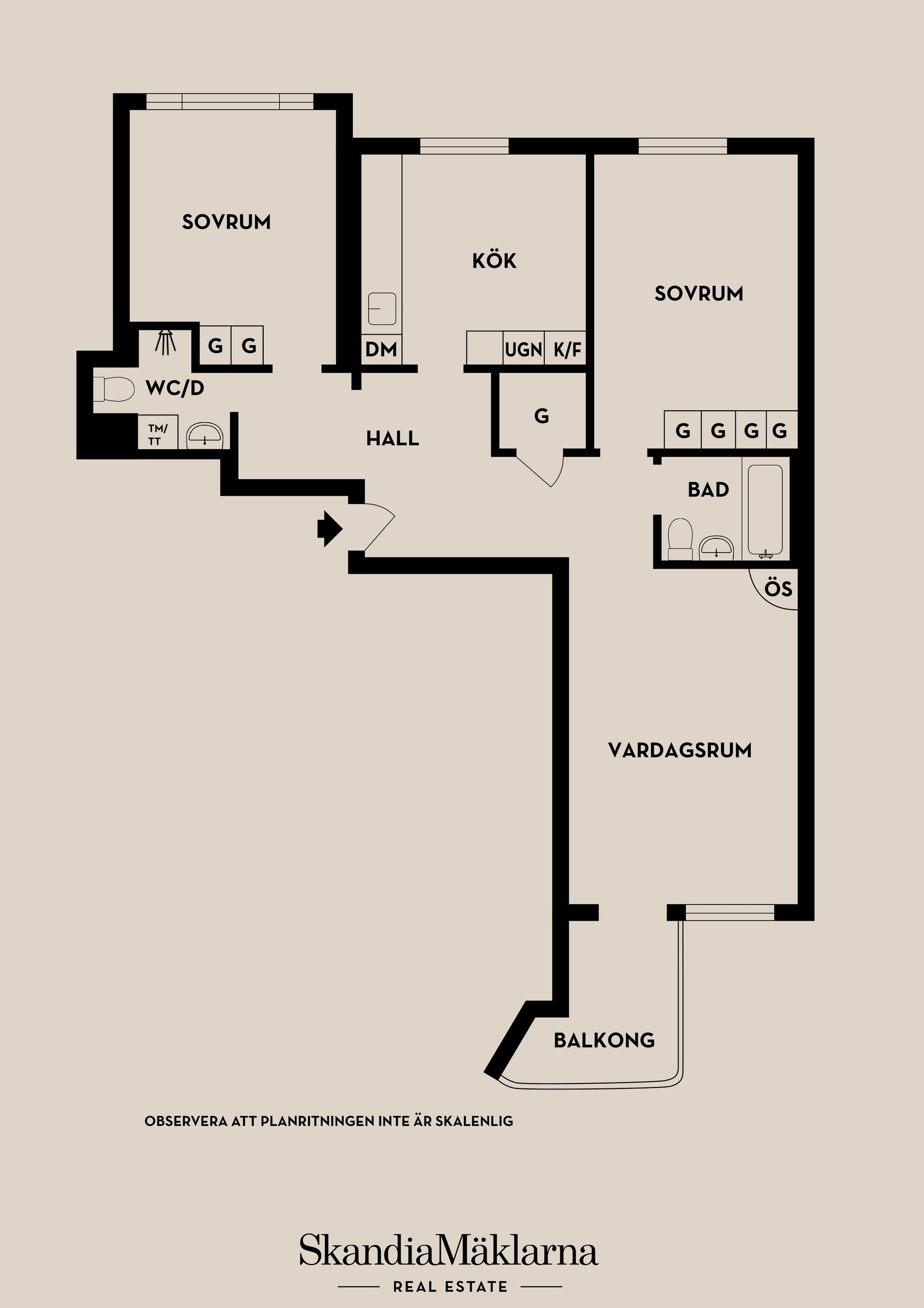 Bostadsrätt, Vattugatan 23, 1 tr, Centrala Sundbyberg, Sundbyberg