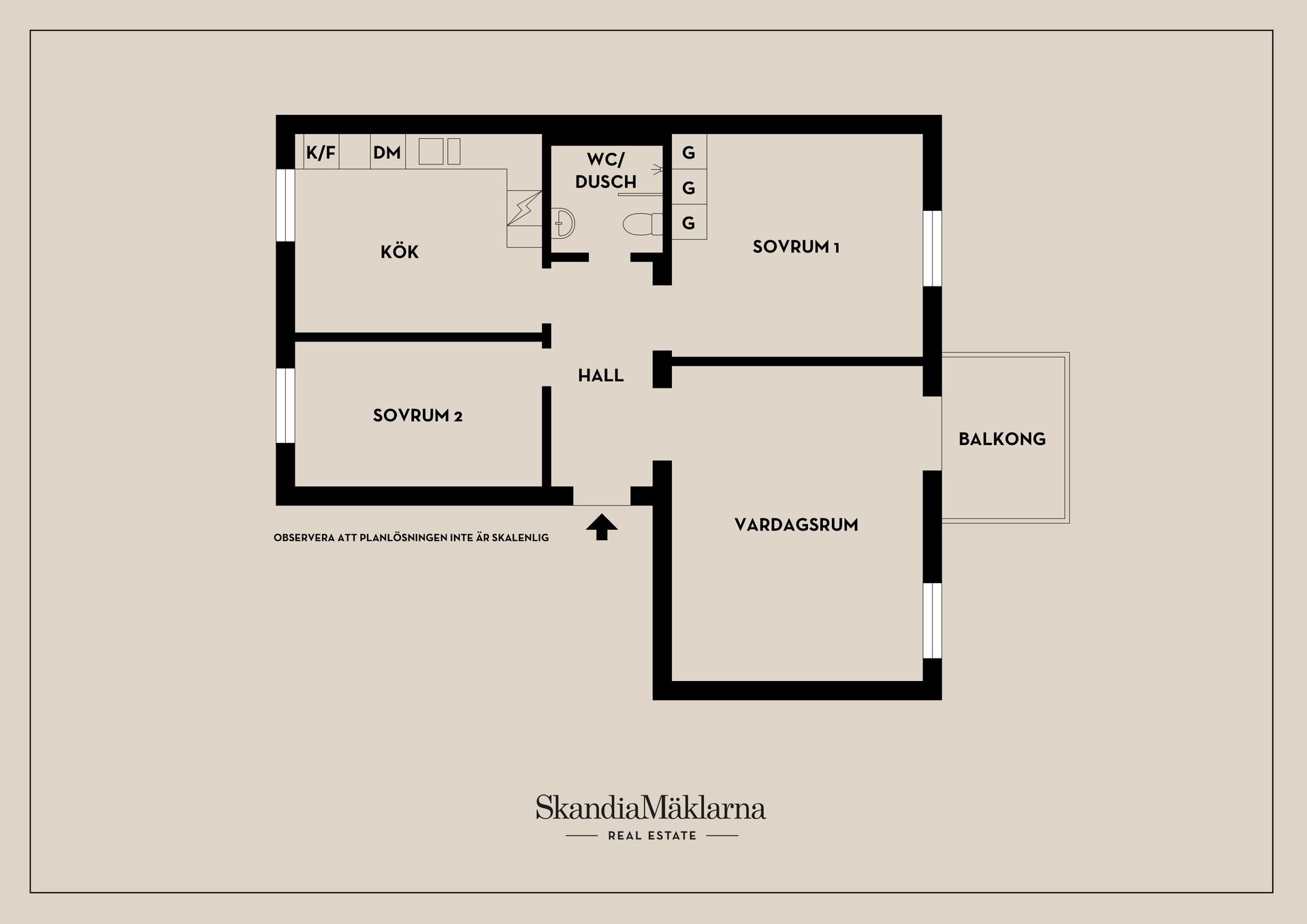 Bostadsrätt, Ståltrådsvägen 12, Johannesfred, Stockholm