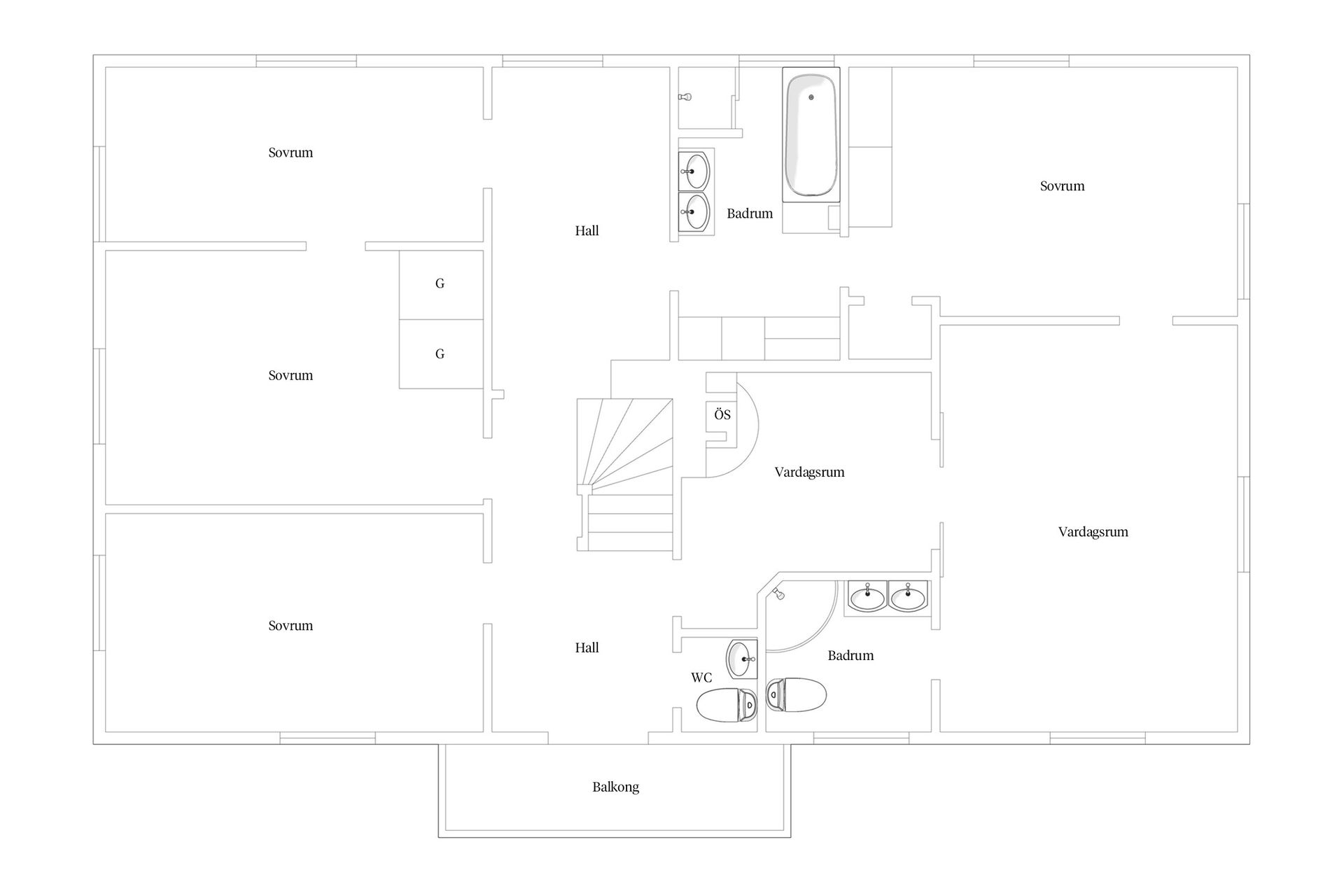 Villa, Läroverksvägen 11B, Hersby, Lidingö
