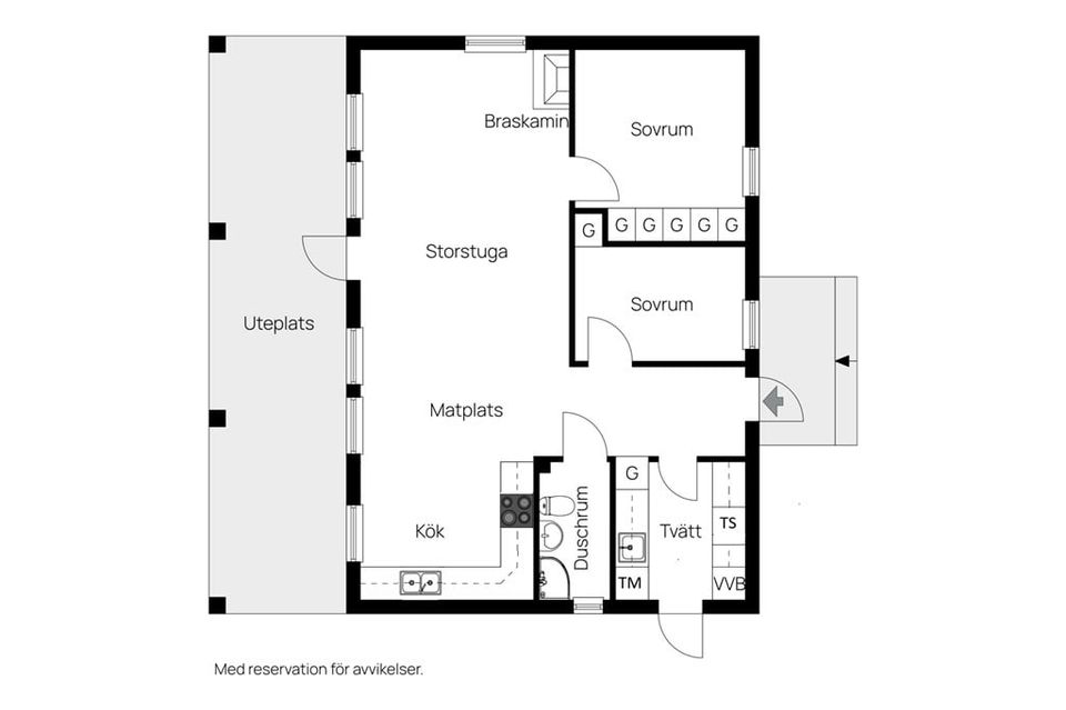 Villa, Storviksandsvägen 54, Sörmjöle, Umeå