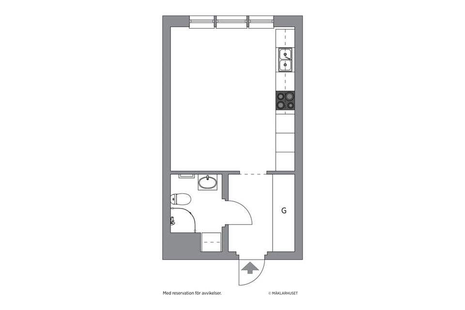 Bostadsrätt, Rodgagatan 3, Centralt, Norrköping