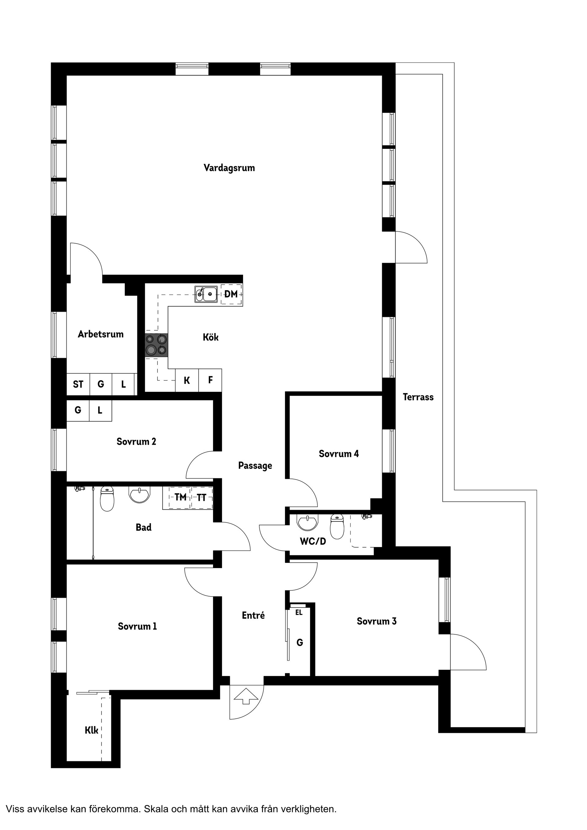 Bostadsrätt, Våtmarksvägen 33, vån 5/5, Järvastaden, Solna