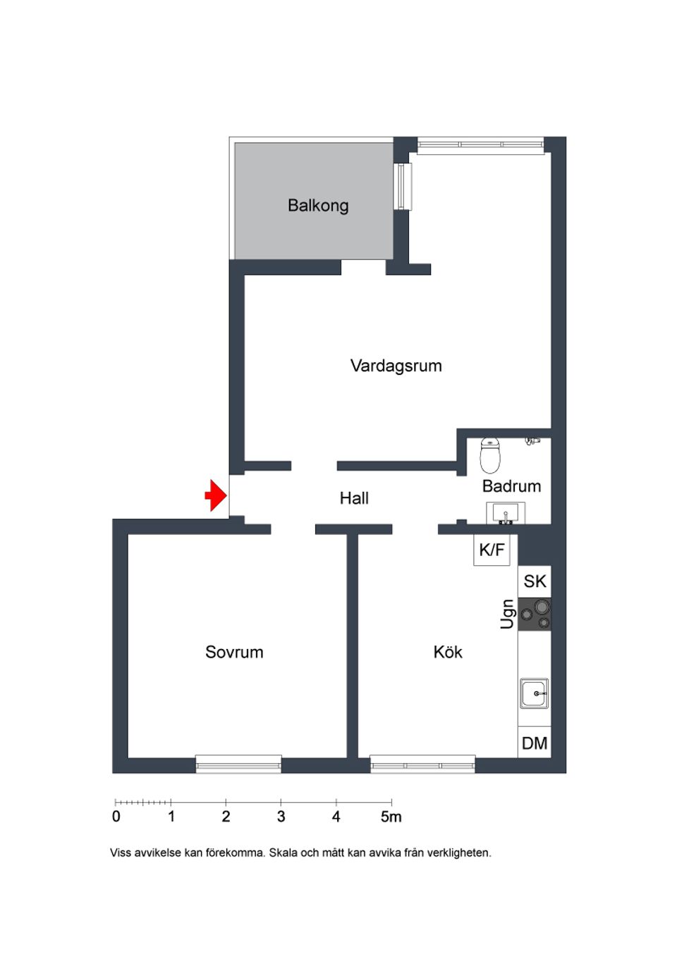 Bostadsrätt, Kommissgatan 4, Helsingborg