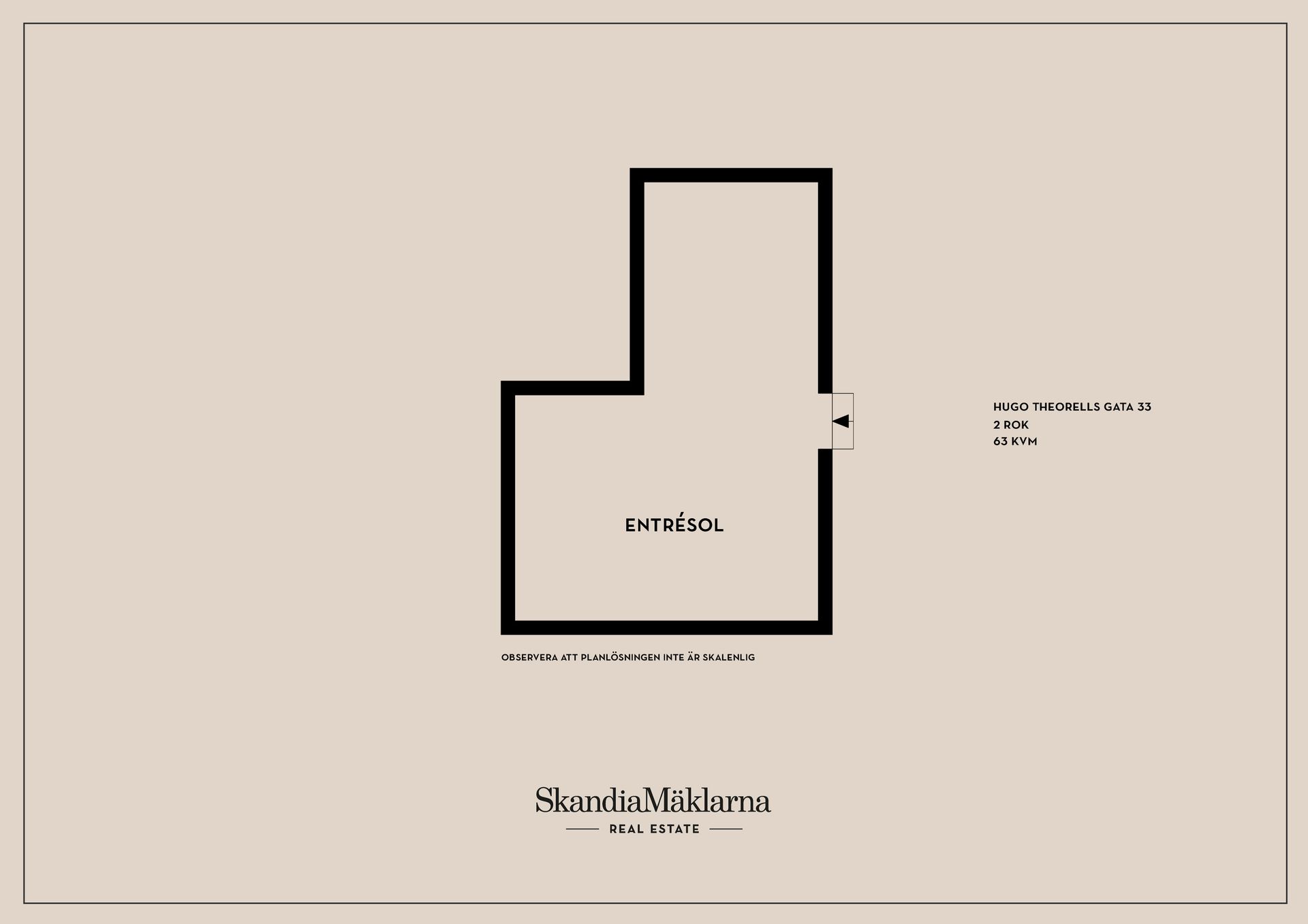 Bostadsrätt, Hugo Theorells gata 33, Vallastaden, Linköping