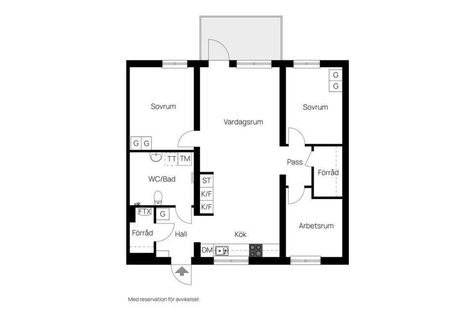 Bostadsrätt, Bohlins Väg 2F, Solbacka, Norrtälje
