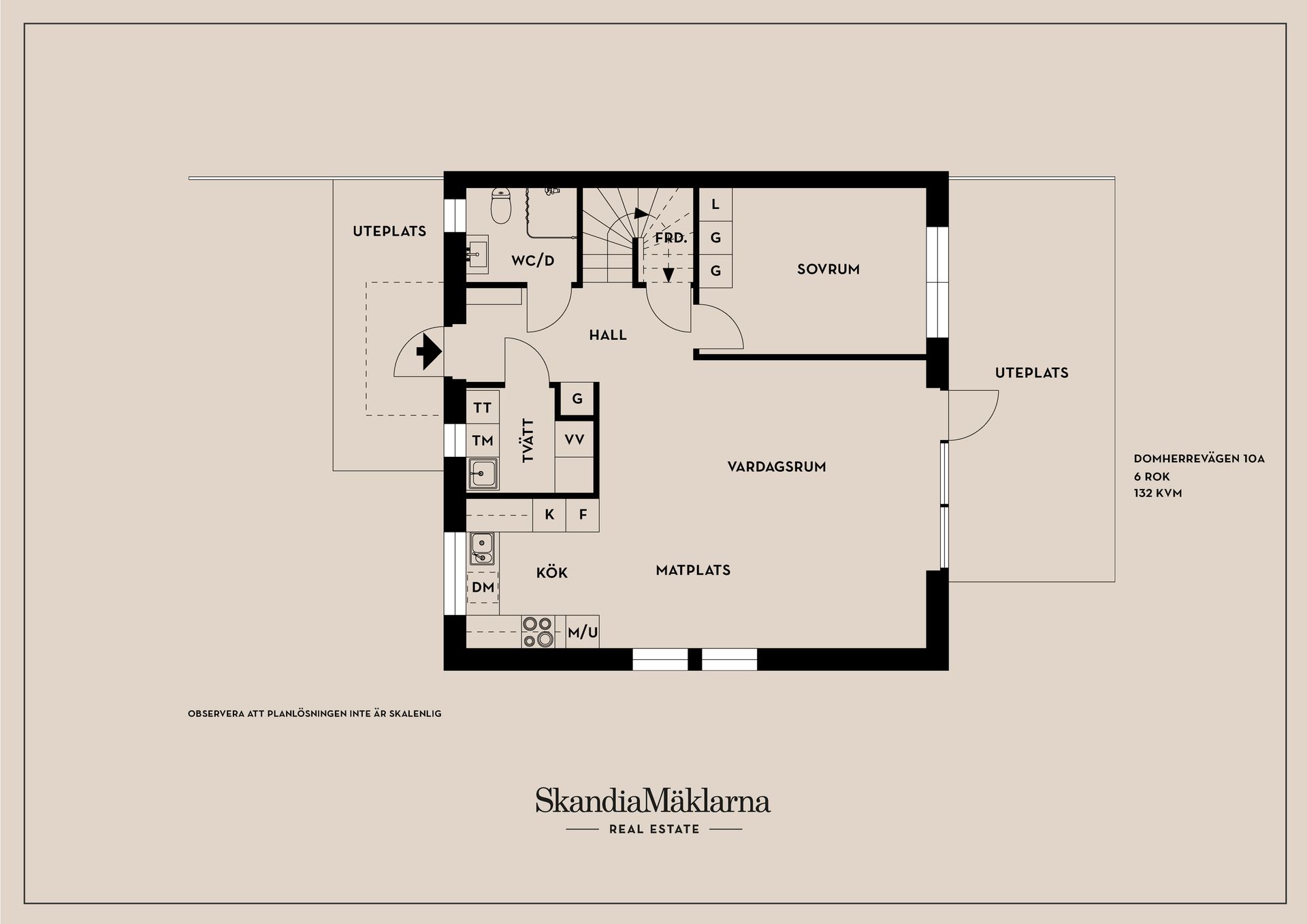 Villa, Domherrevägen 10A, Borås