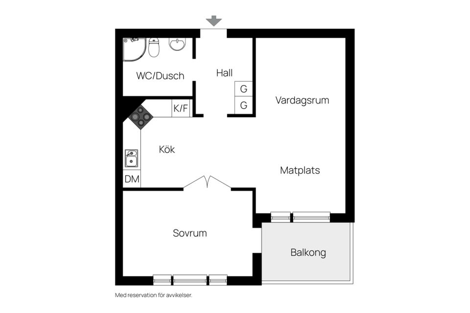 Bostadsrätt, Redargatan 7, Hammarby Sjöstad, Stockholm