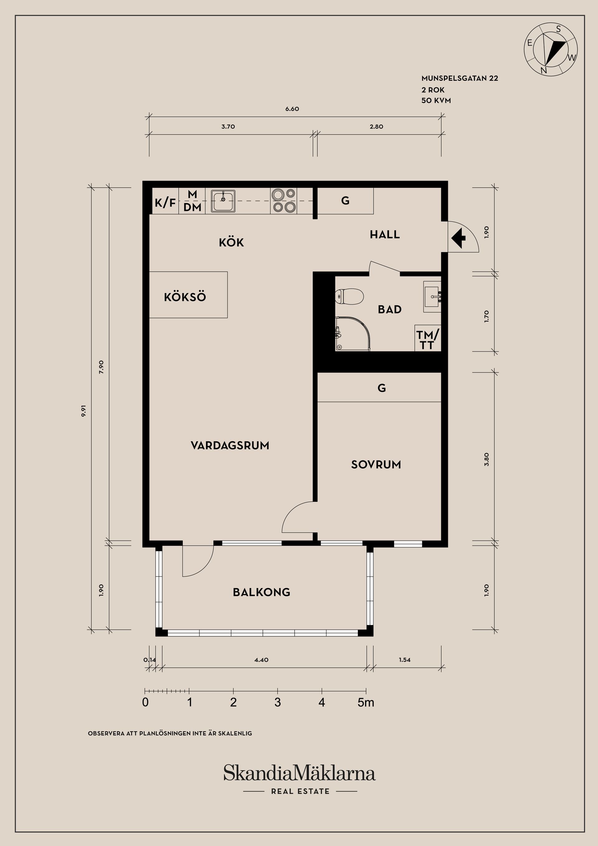 Bostadsrätt, Munspelsgatan 22, Göteborg