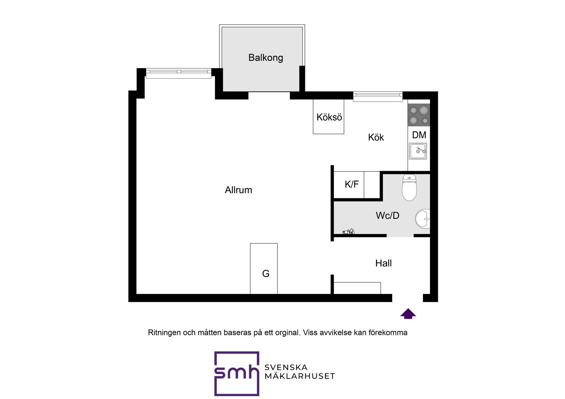 Bostadsrätt, Arvid Mörnes väg 40, Bromma / Blackeberg, Stockholm