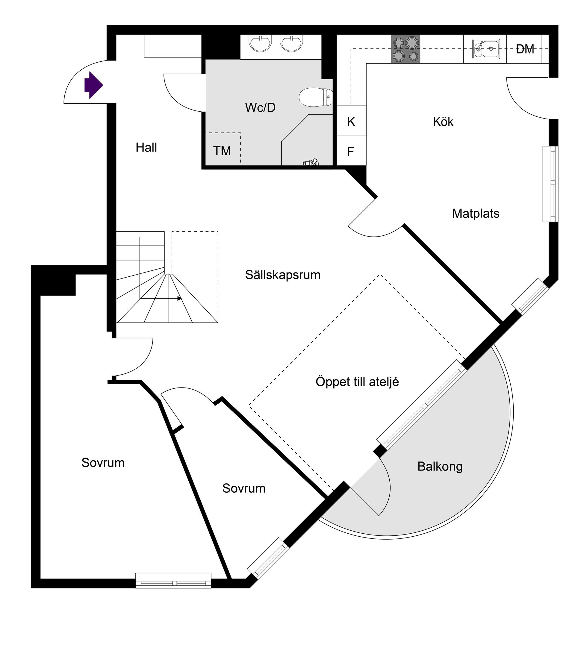 Bostadsrätt, Birgittavägen 29, Jakobsberg, Järfälla