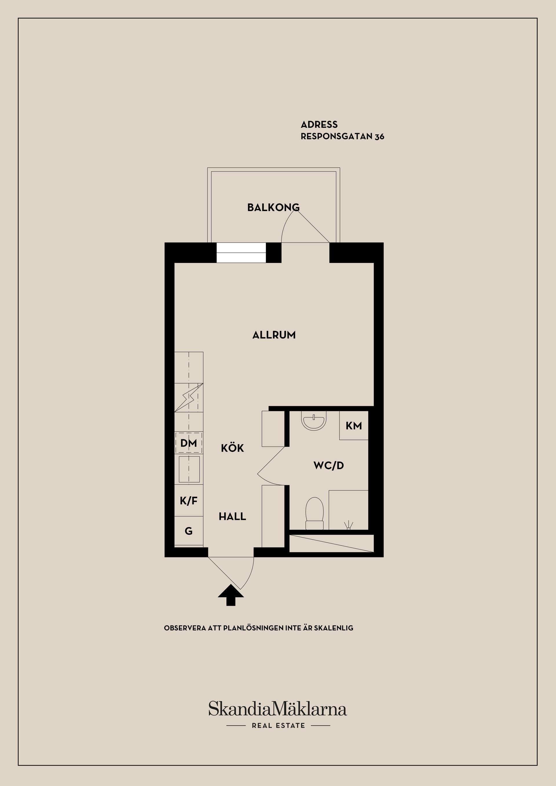 Bostadsrätt, Responsgatan 36, Stockholm