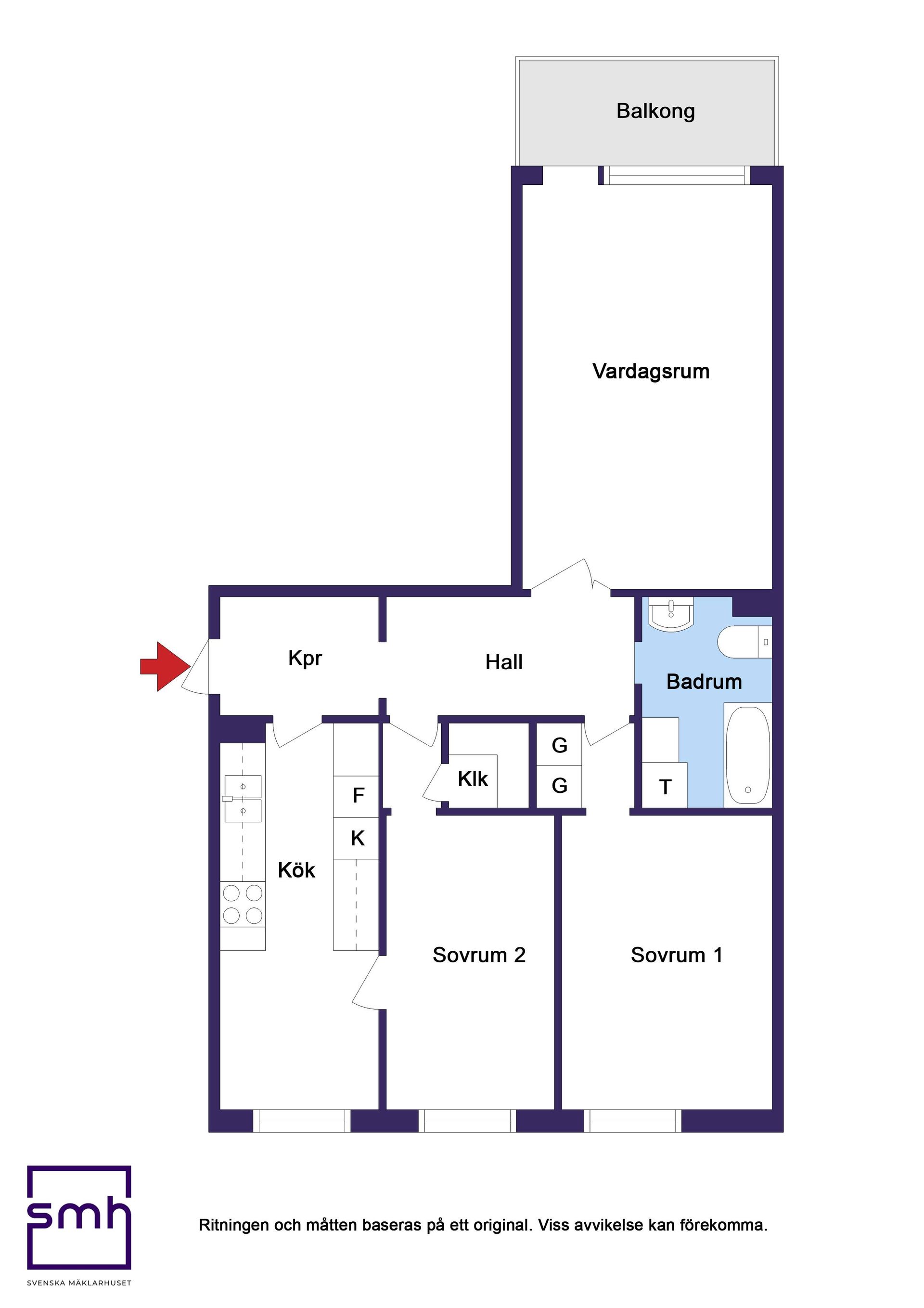 Bostadsrätt, Gränsvägen 28, Västerhaninge, Haninge