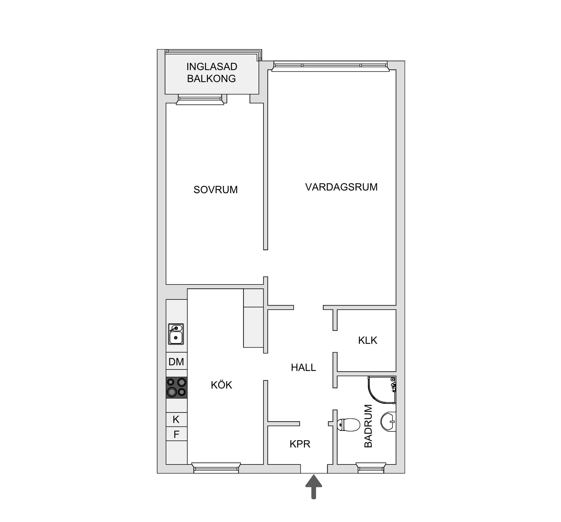 Bostadsrätt, Odenskogsvägen 56, Odensala, Östersund