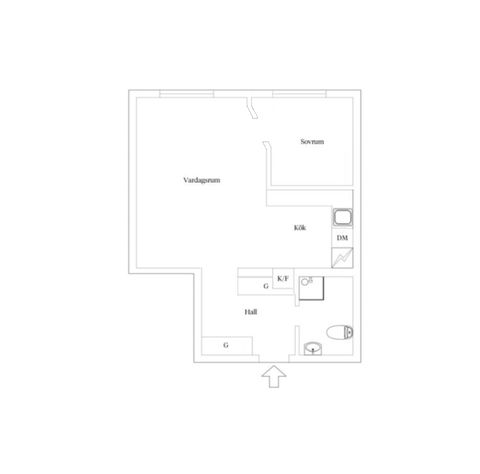Bostadsrätt, Fridhemsgatan 10A, 2tr, Kungsholmen, Stockholm