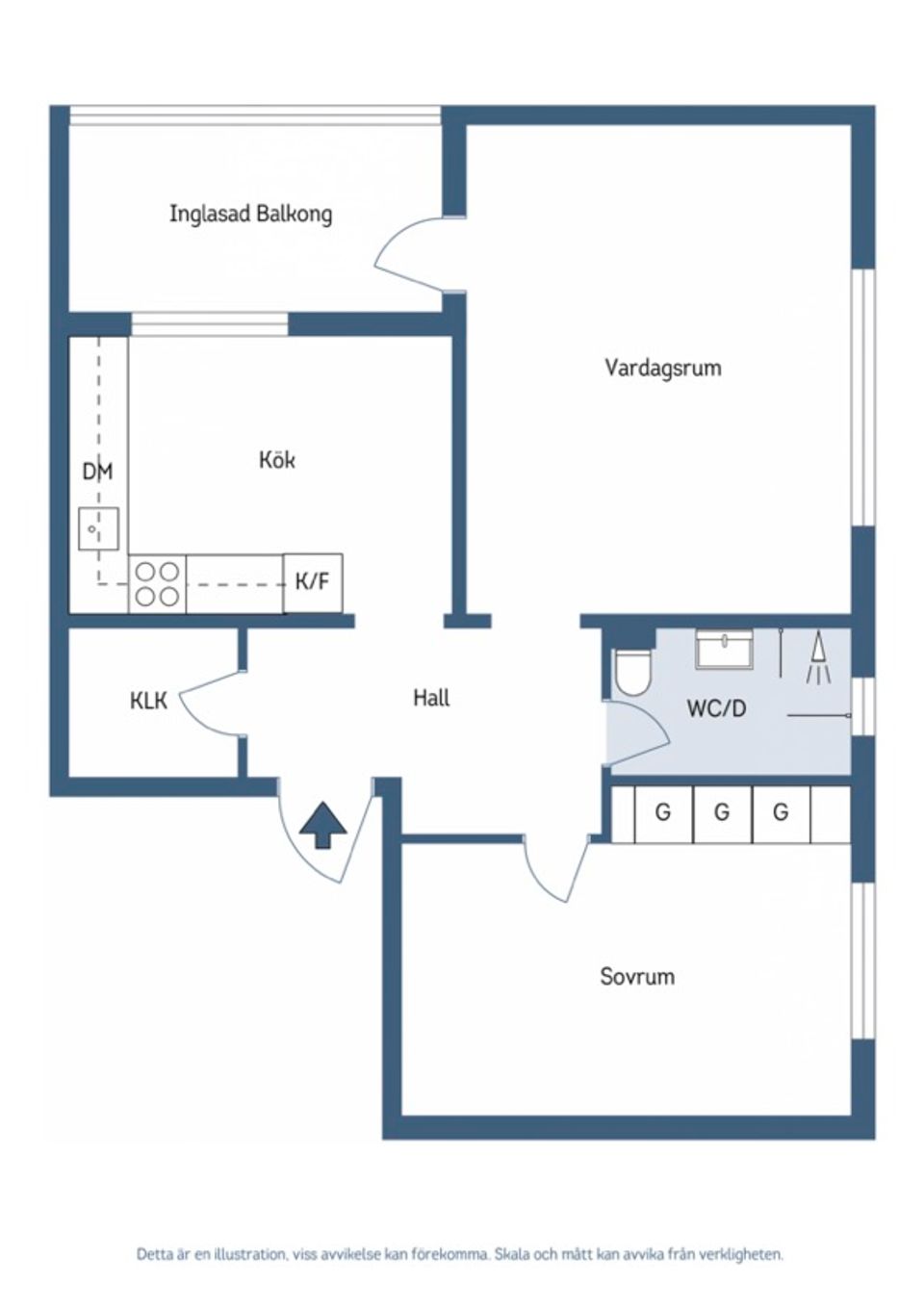 Bostadsrätt, Höglandavägen 2B, Skultorp, Skövde