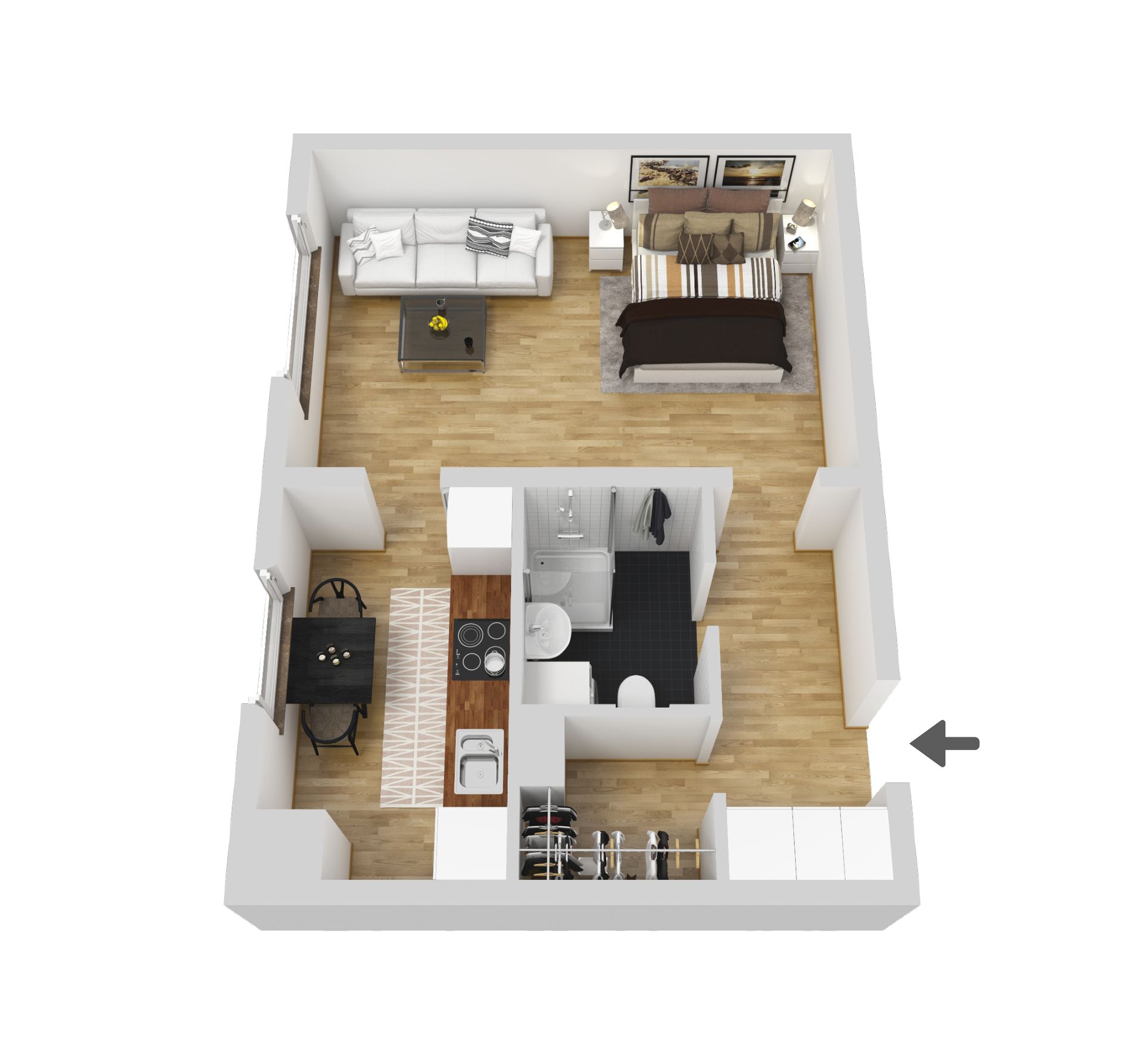 Bostadsrätt, Pinnharvsgatan 3D, Bifrost, Mölndal