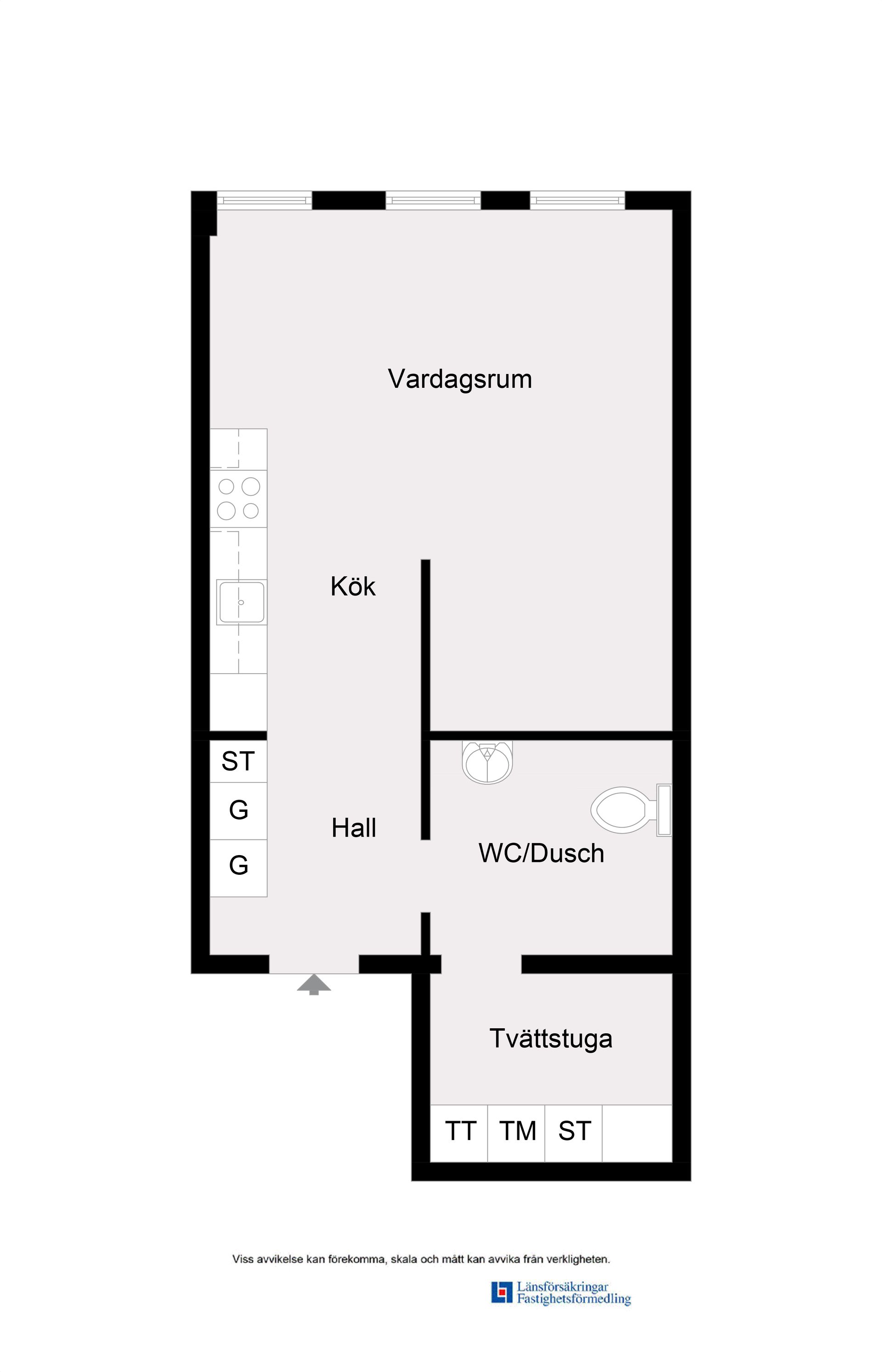 Bostadsrätt, Centralvägen 3B, Centralt, Upplands Väsby