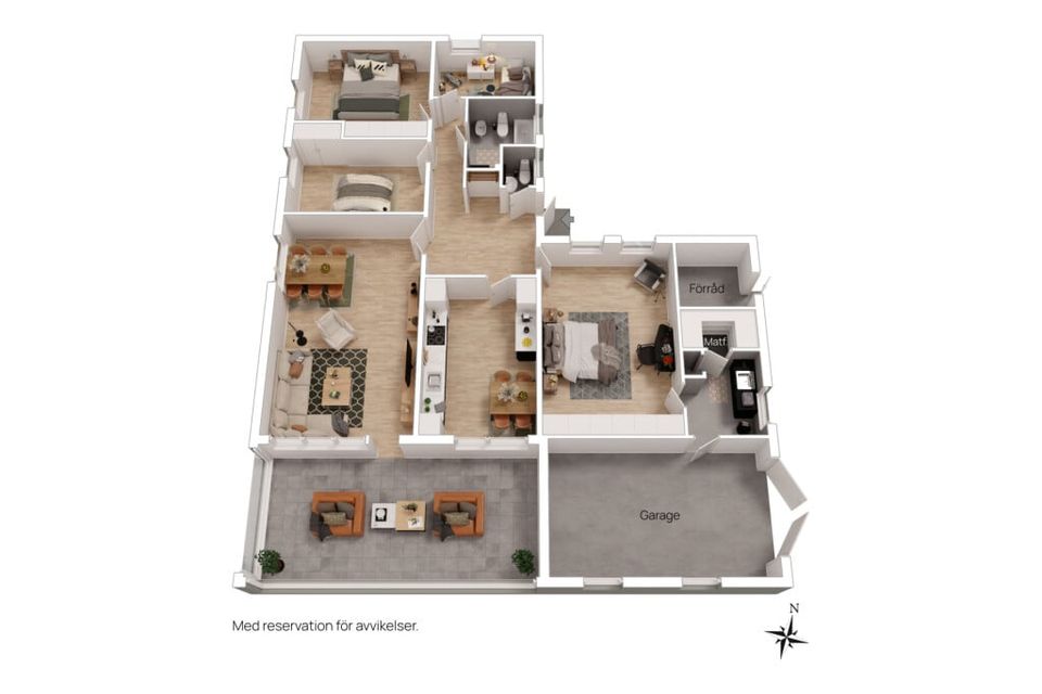 Villa, Stenkastgatan 3, Boda, Borås