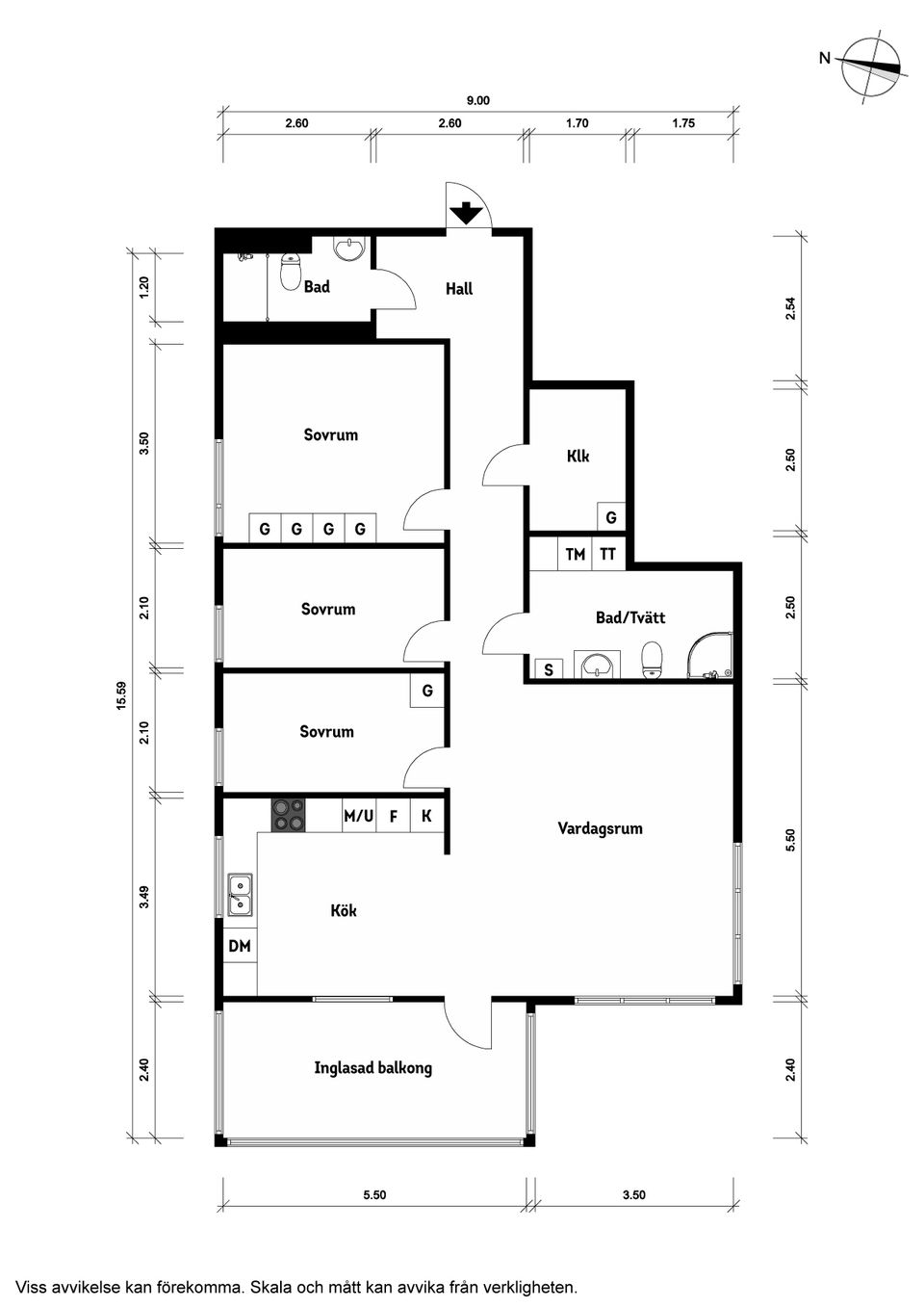 Bostadsrätt, Stenunge allé 17, Centralt, Stenungsund