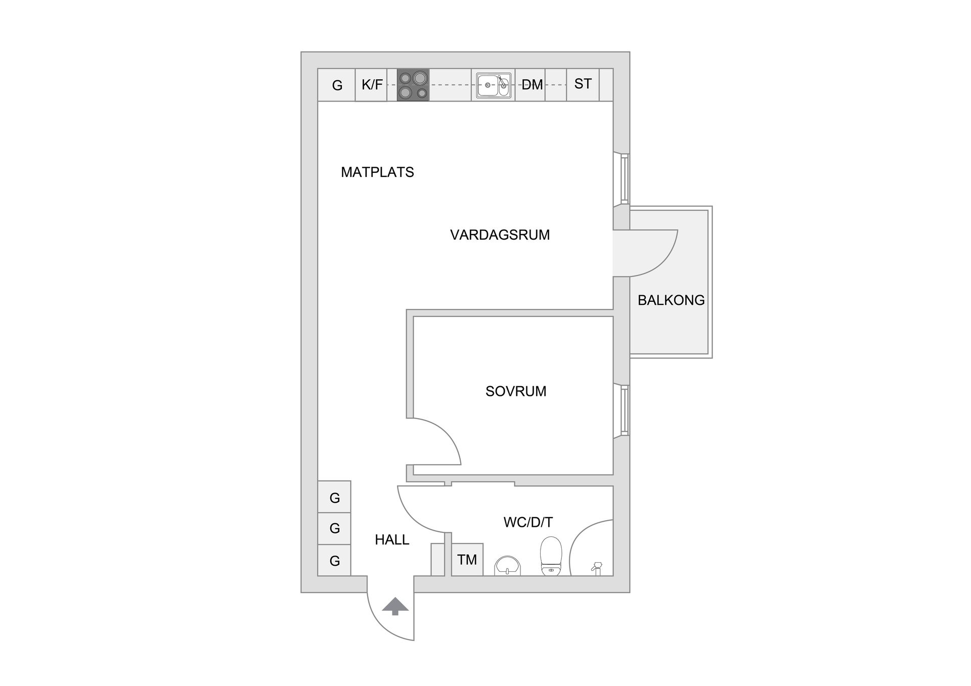 Bostadsrätt, Härnevi Skolväg 9B, Bro, Upplands-Bro